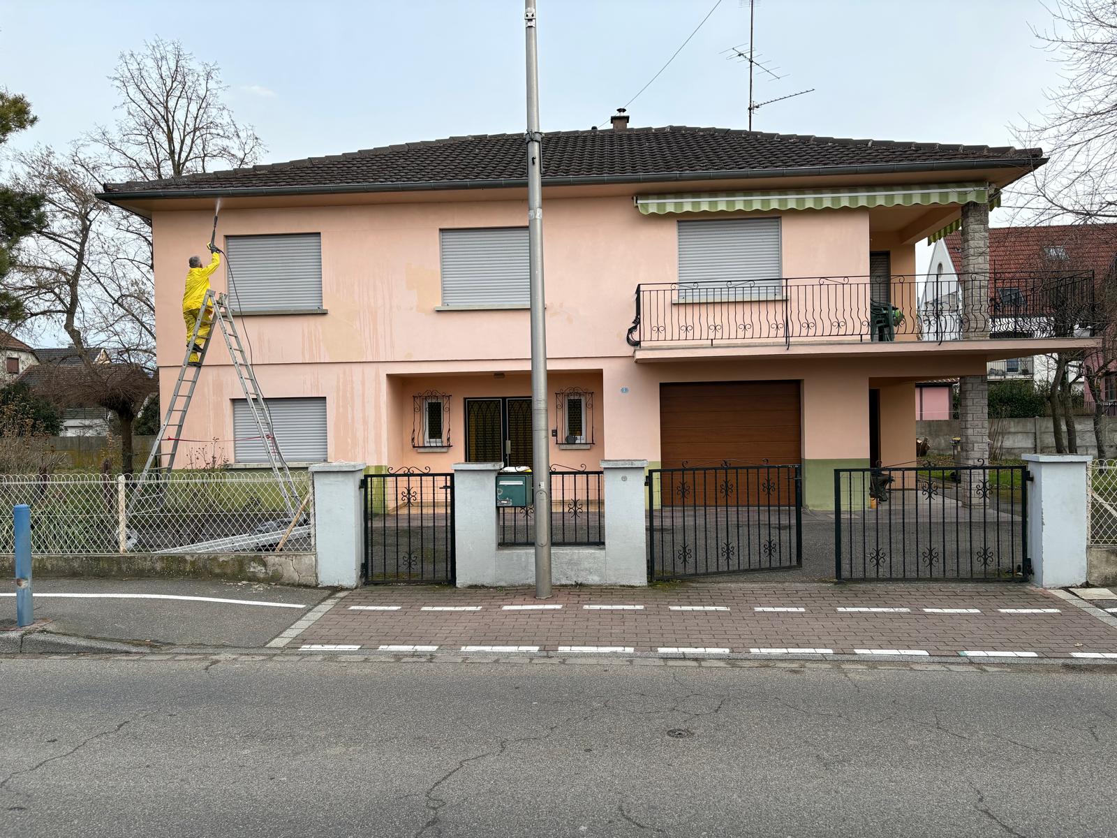 Ravalement de facade colmar 68000 apres à Andolsheim